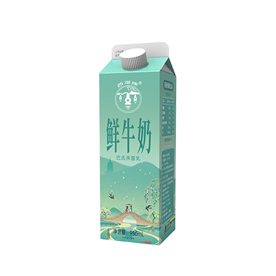 屋顶鲜牛奶950mL